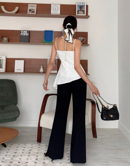 French Design Asymmetrical Strap