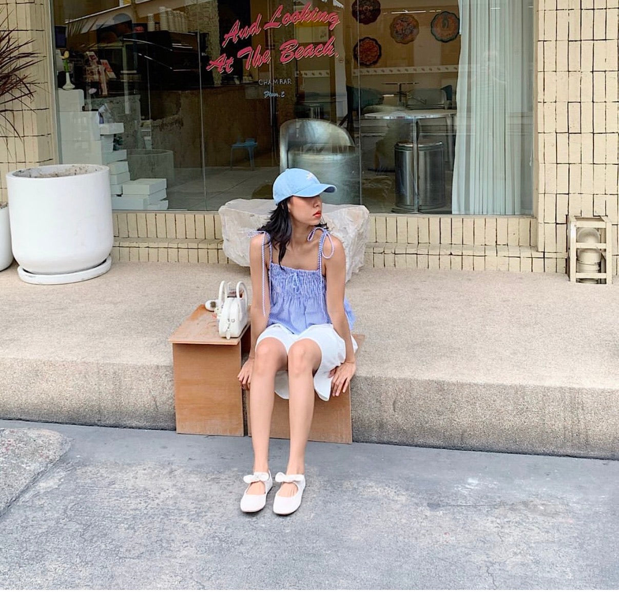 Vintage Lace-up Bowknot Strap