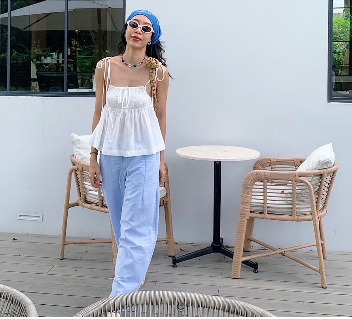 Vintage Lace-up Bowknot Strap