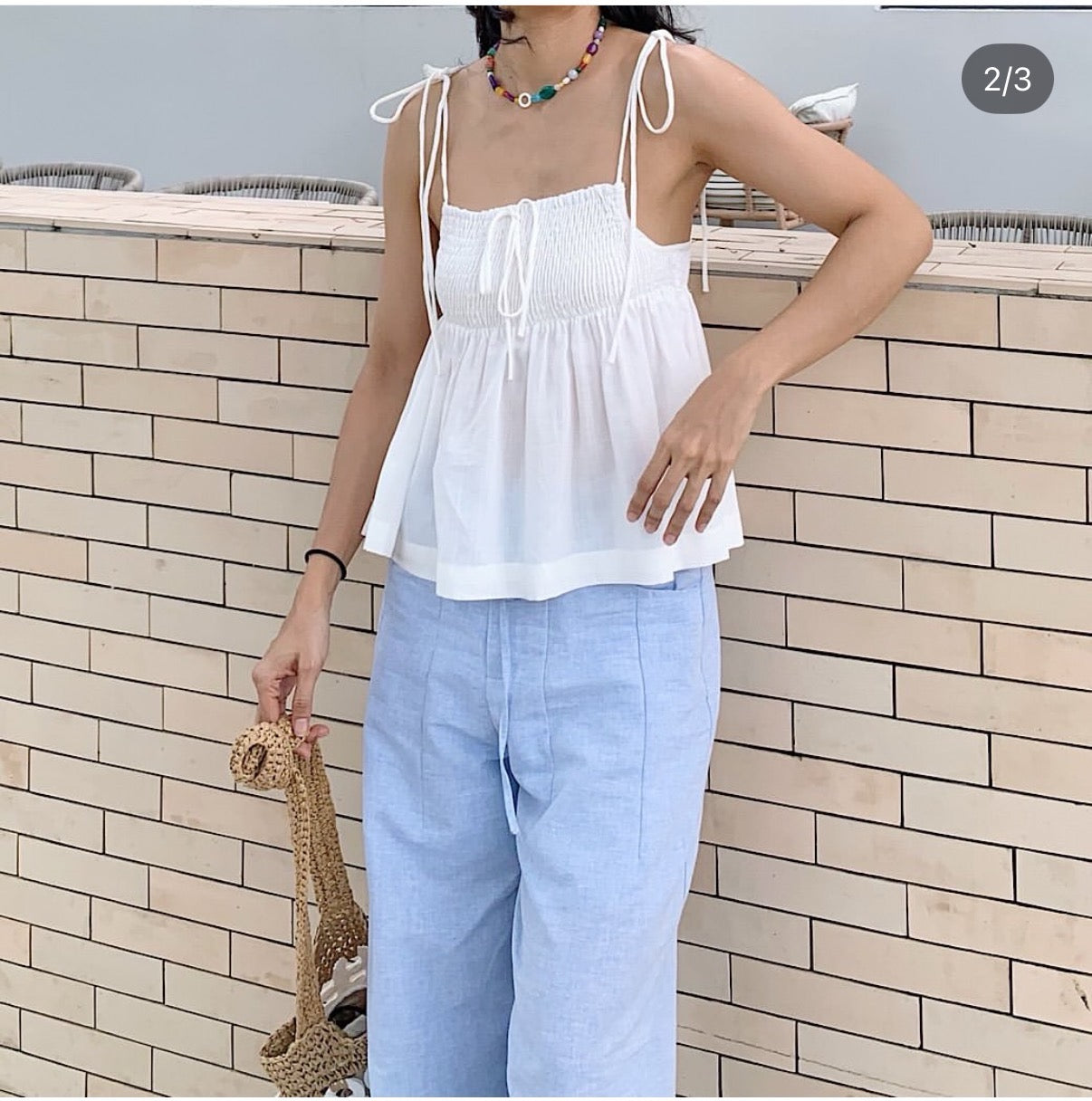 Vintage Lace-up Bowknot Strap