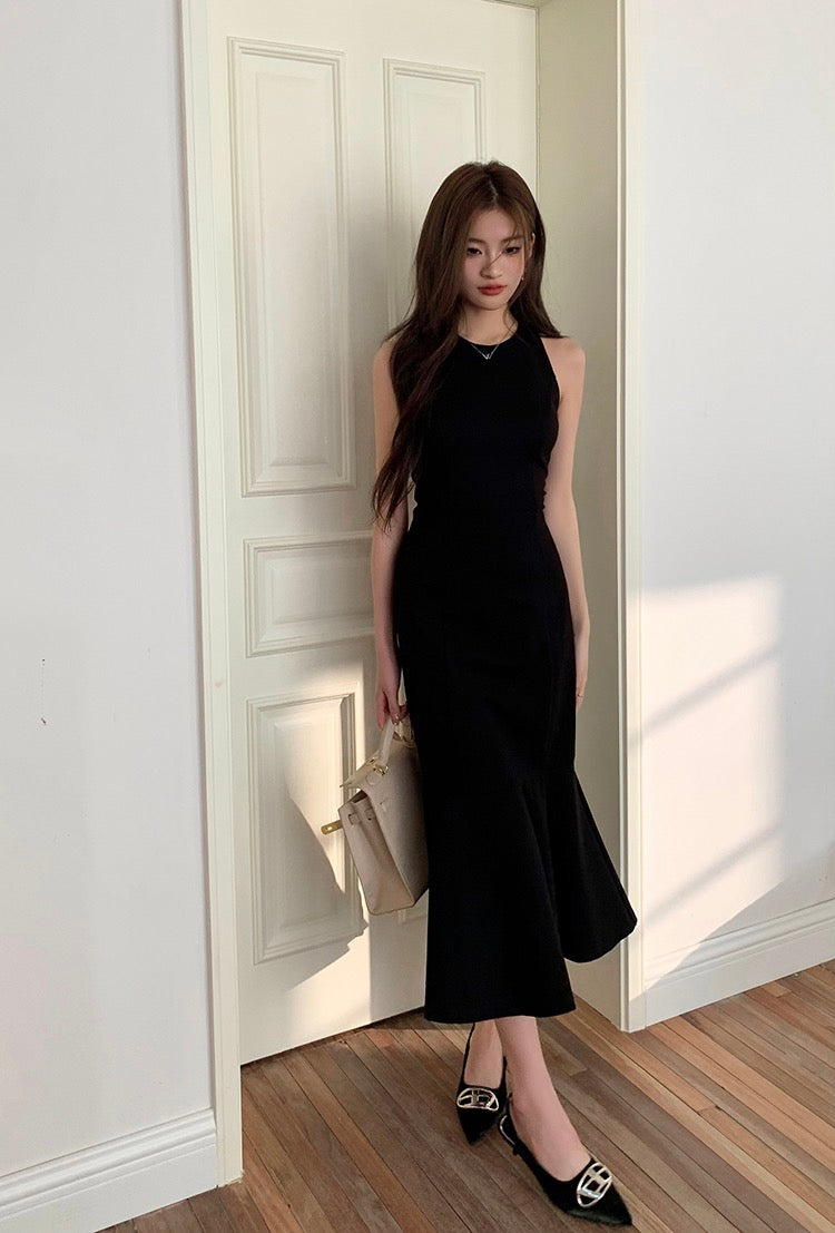 Elegant Sleeveless Mermaid Bodycon Dress
