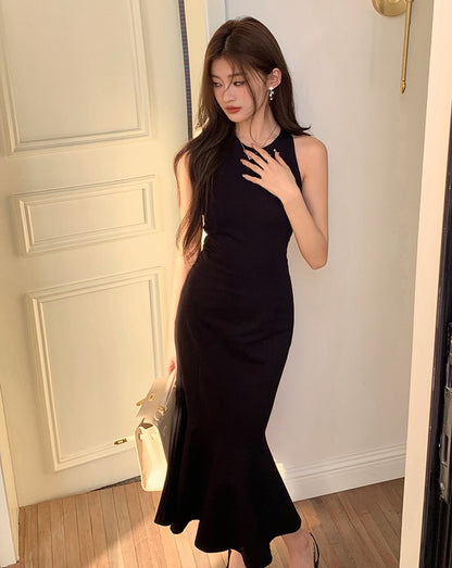 Elegant Sleeveless Mermaid Bodycon Dress