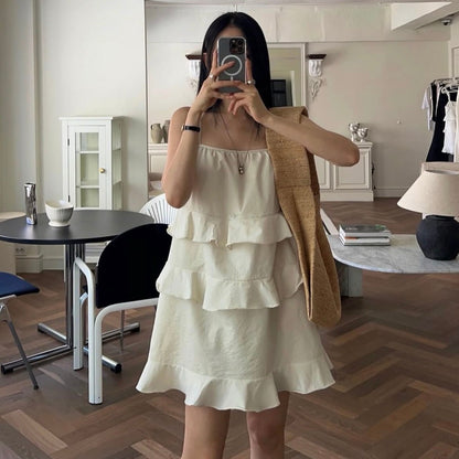 Sweet Cake Strap Dress