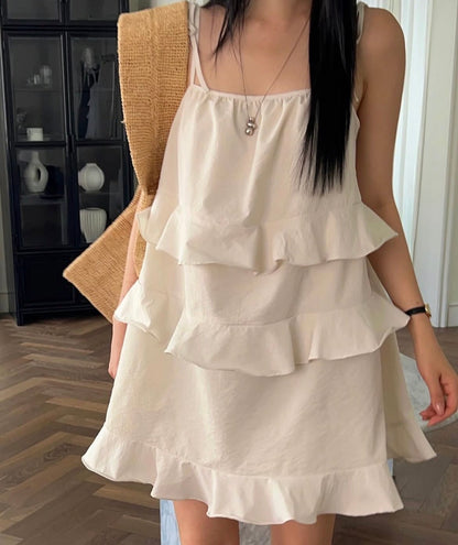 Sweet Cake Strap Dress