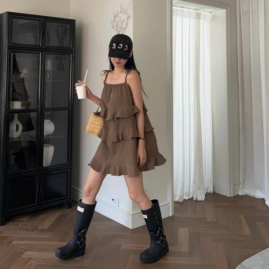 Sweet Cake Strap Dress