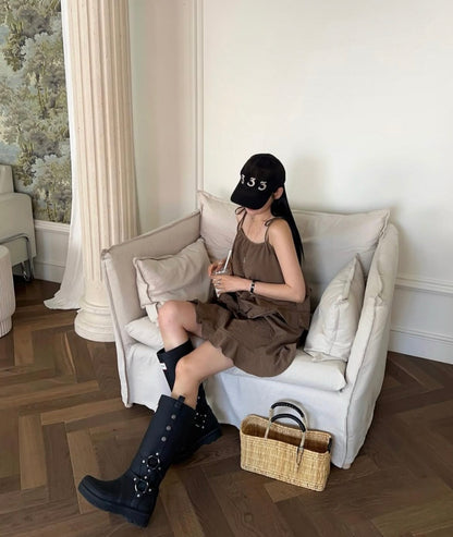 Sweet Cake Strap Dress