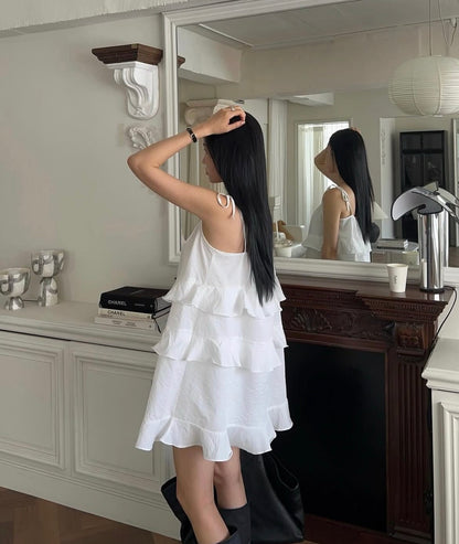 Sweet Cake Strap Dress