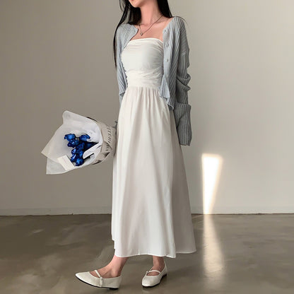 Elegant Strapless Dress