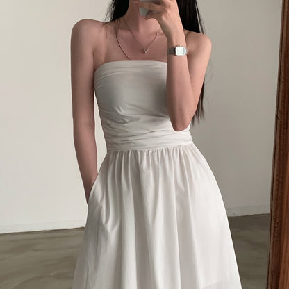 Elegant Strapless Dress