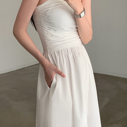 Elegant Strapless Dress