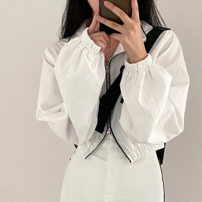 Loose-fit Sun Protection Jacket + Bodycon Skirt Set