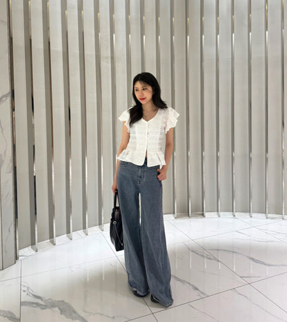 甜美蕾絲減齡小衫