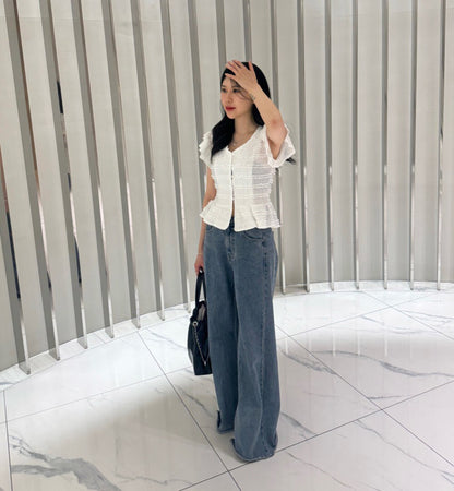 甜美蕾絲減齡小衫