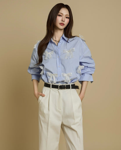 Bow Tie Casual Shirt