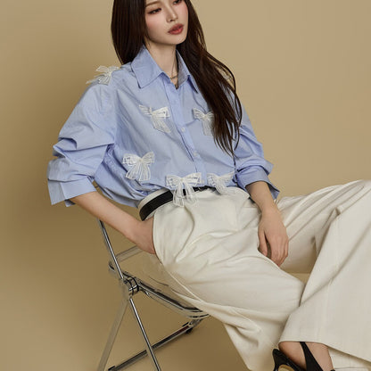 Bow Tie Casual Shirt