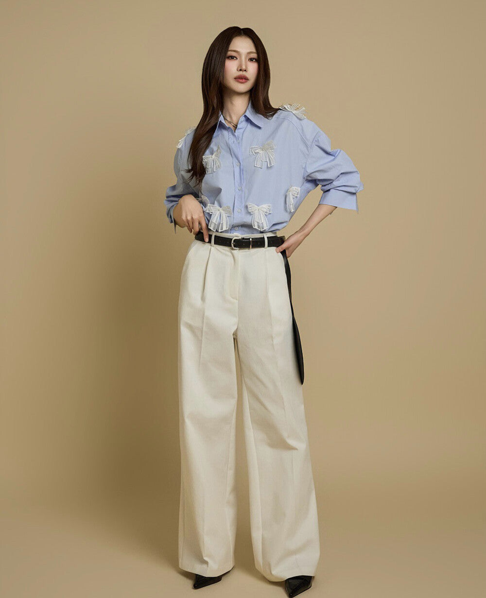 Bow Tie Casual Shirt