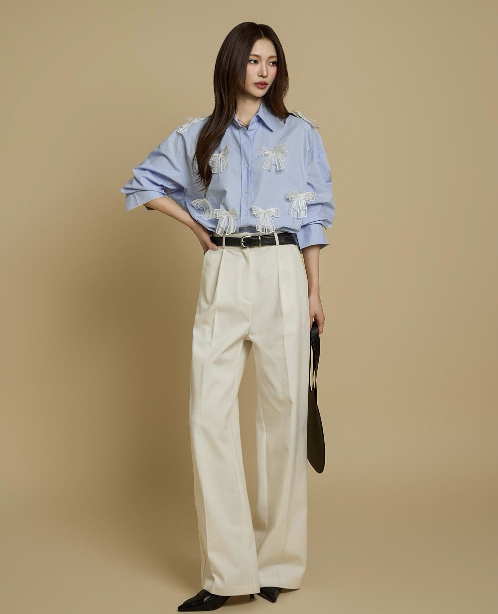 Bow Tie Casual Shirt