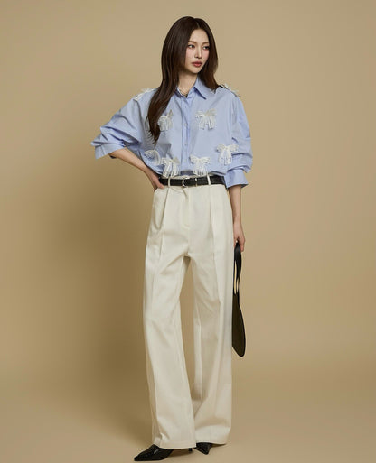 Bow Tie Casual Shirt