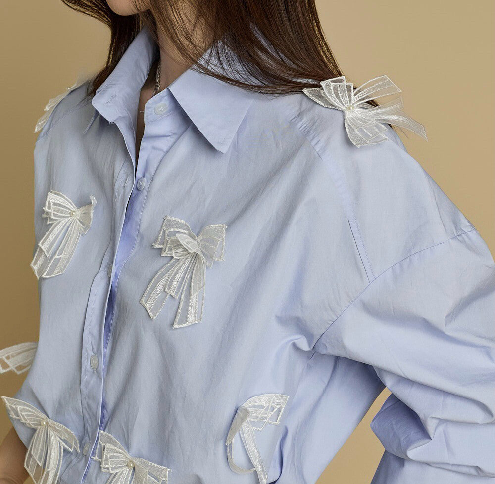 Bow Tie Casual Shirt