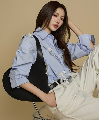 Bow Tie Casual Shirt