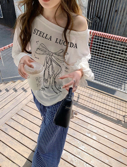 White One-Shoulder Sheer Sun Protection Cover-Up