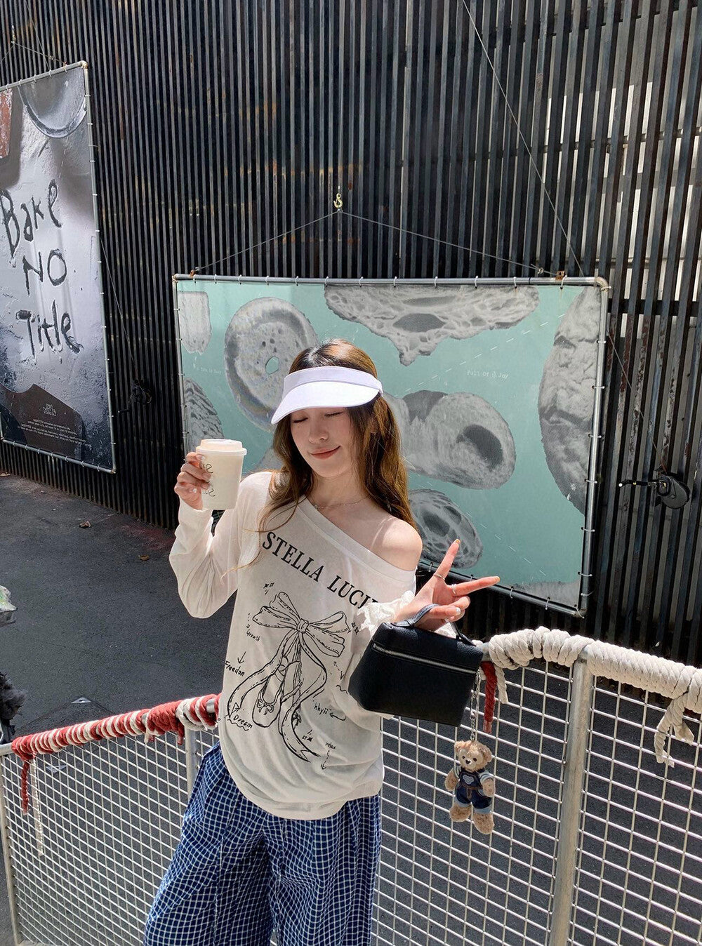 White One-Shoulder Sheer Sun Protection Cover-Up