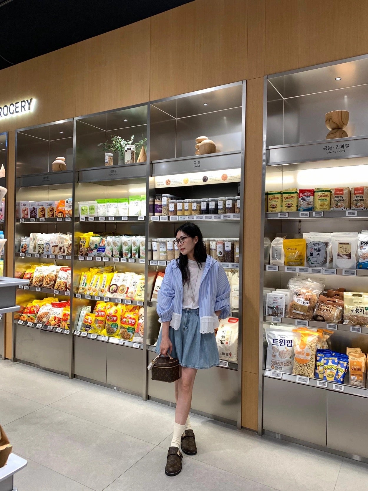 Striped Hooded Patchwork Lace Blouse