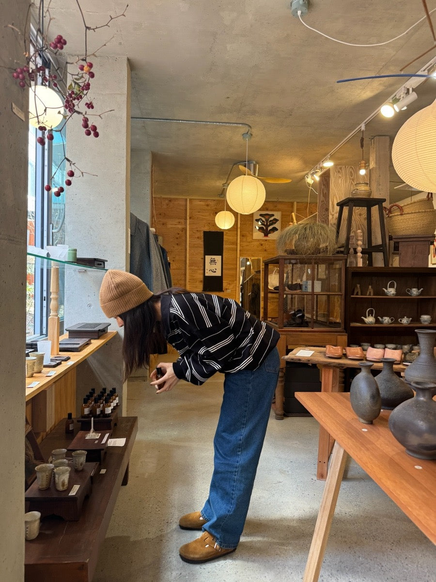 寬鬆條紋Polo針織top