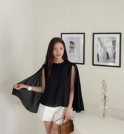 Unique Cape Design Shirt