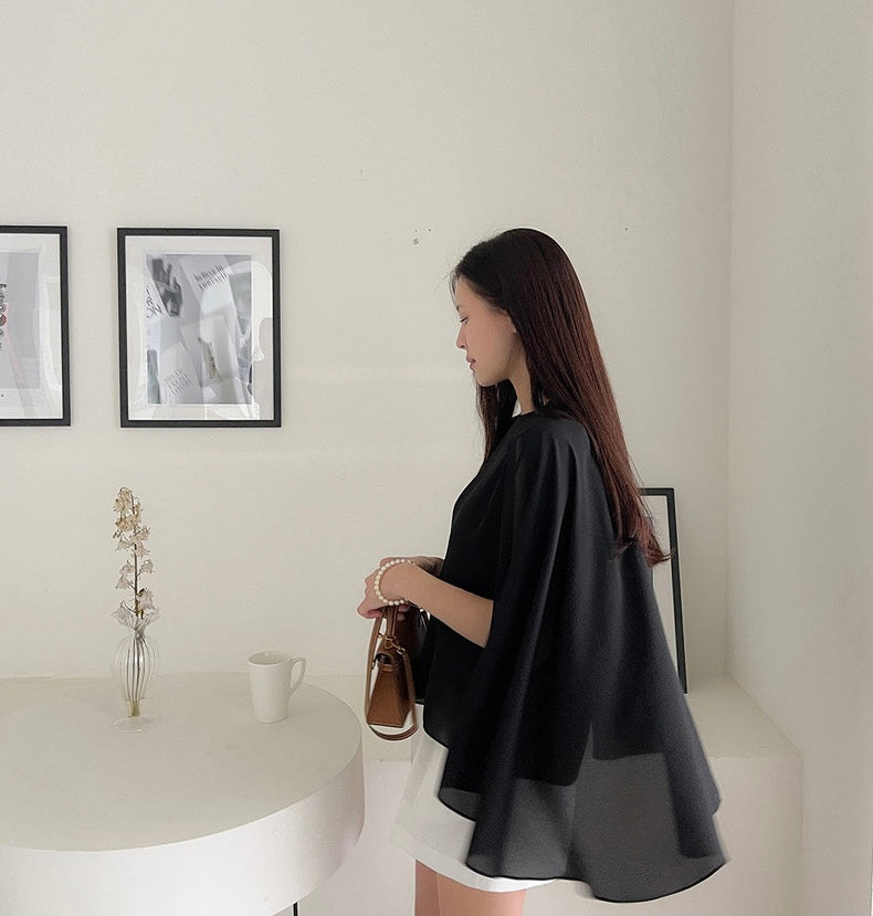 Unique Cape Design Shirt