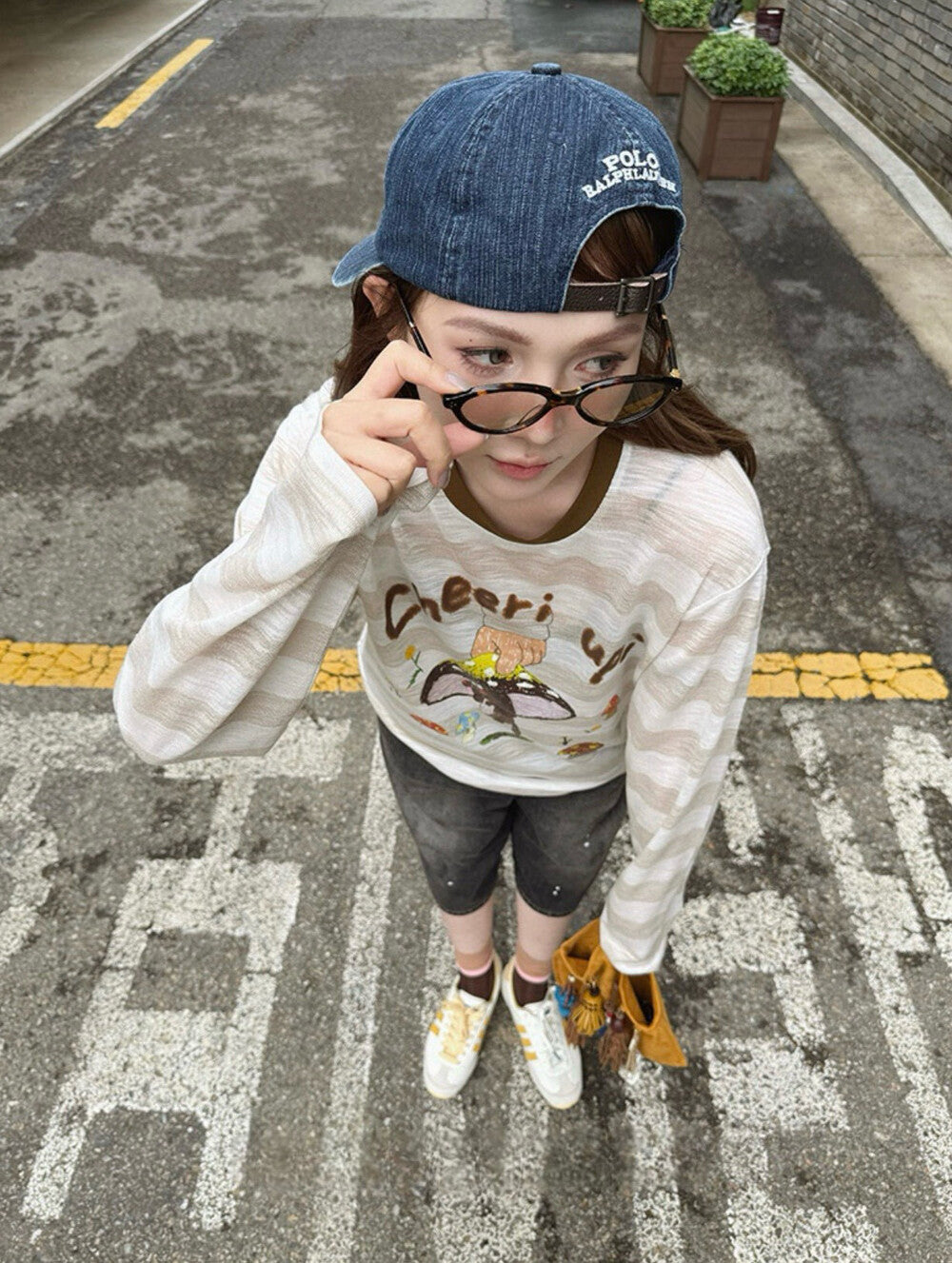 Cartoon Loose Lightweight Sun Protection Jacket