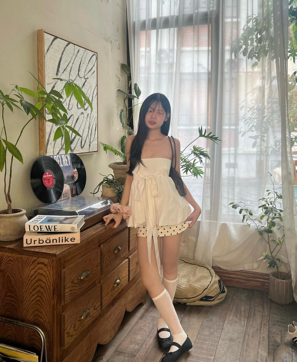 Bowknot Bustier Tank Top