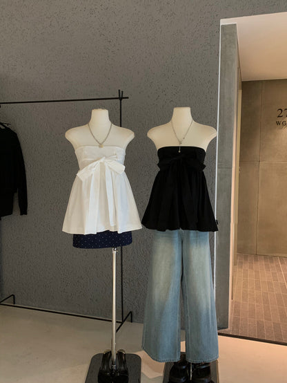 Bowknot Bustier Tank Top