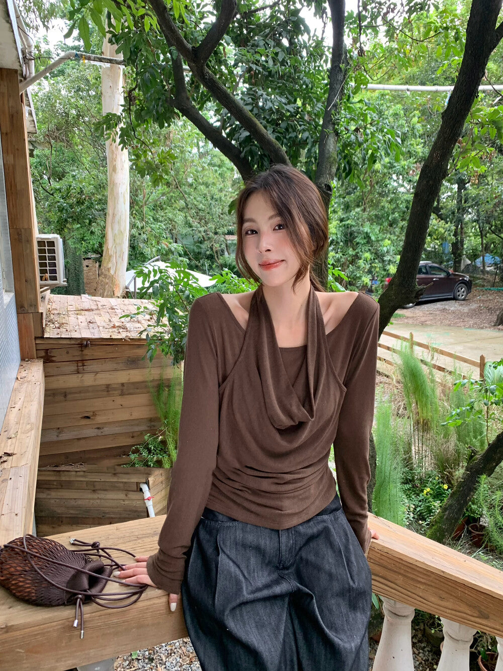 Versatile Layered Two-in-One Top