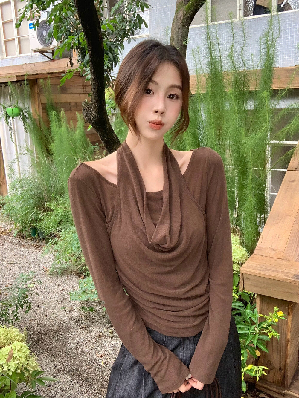 Versatile Layered Two-in-One Top