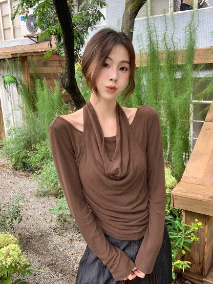 Versatile Layered Two-in-One Top