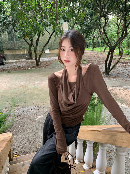 Versatile Layered Two-in-One Top