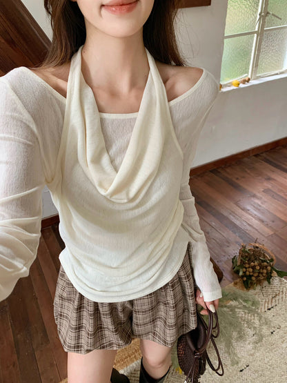 Versatile Layered Two-in-One Top