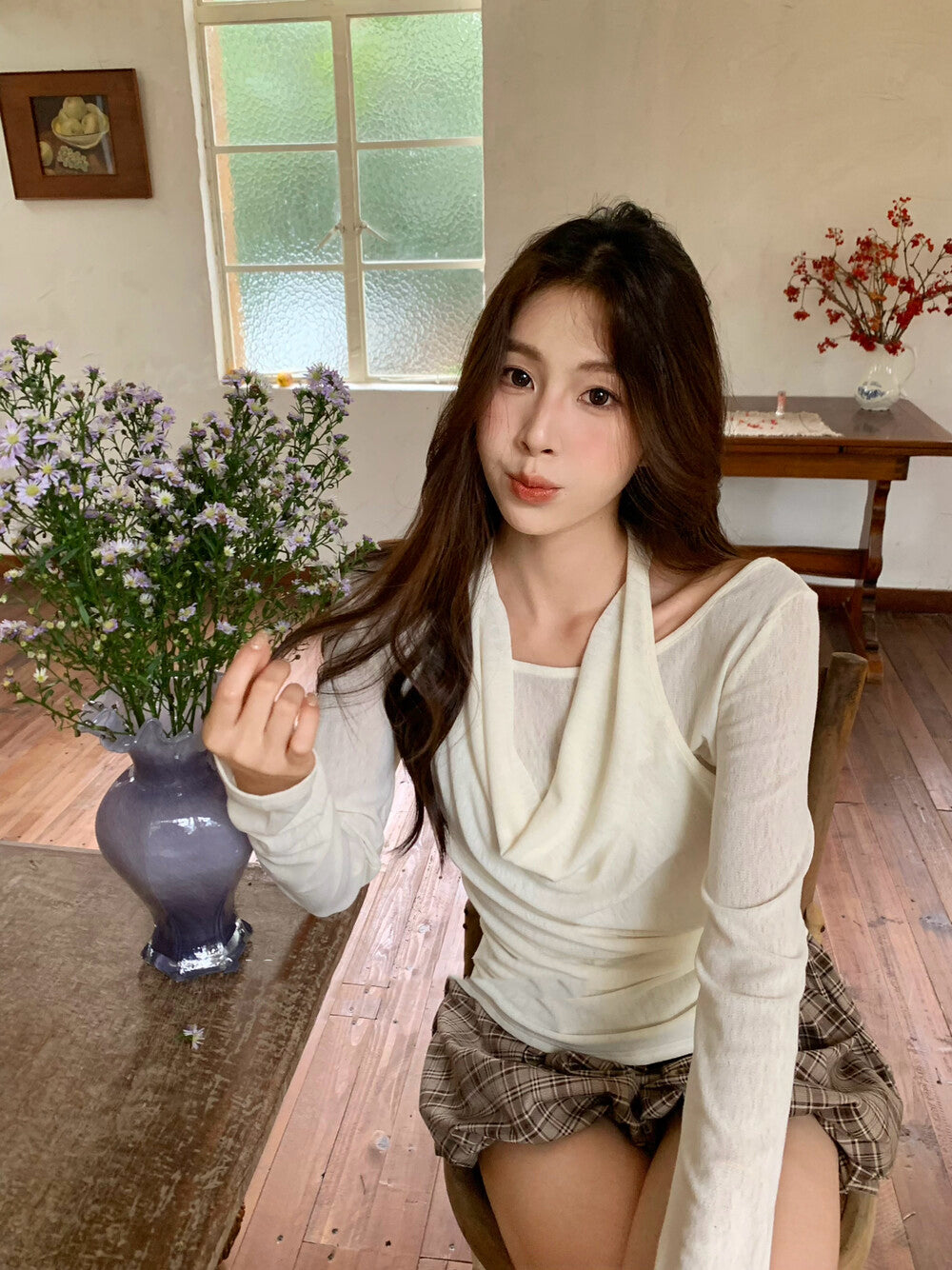 Versatile Layered Two-in-One Top