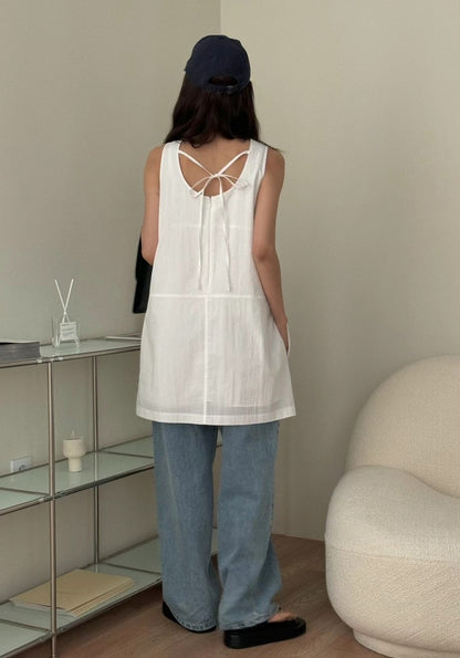 Back-tie Sleeveless Dress