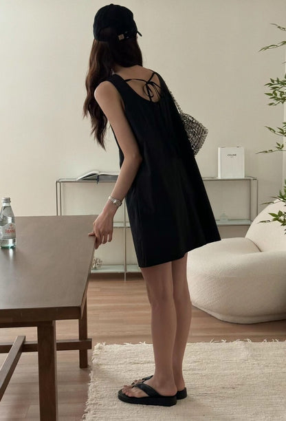 Back-tie Sleeveless Dress