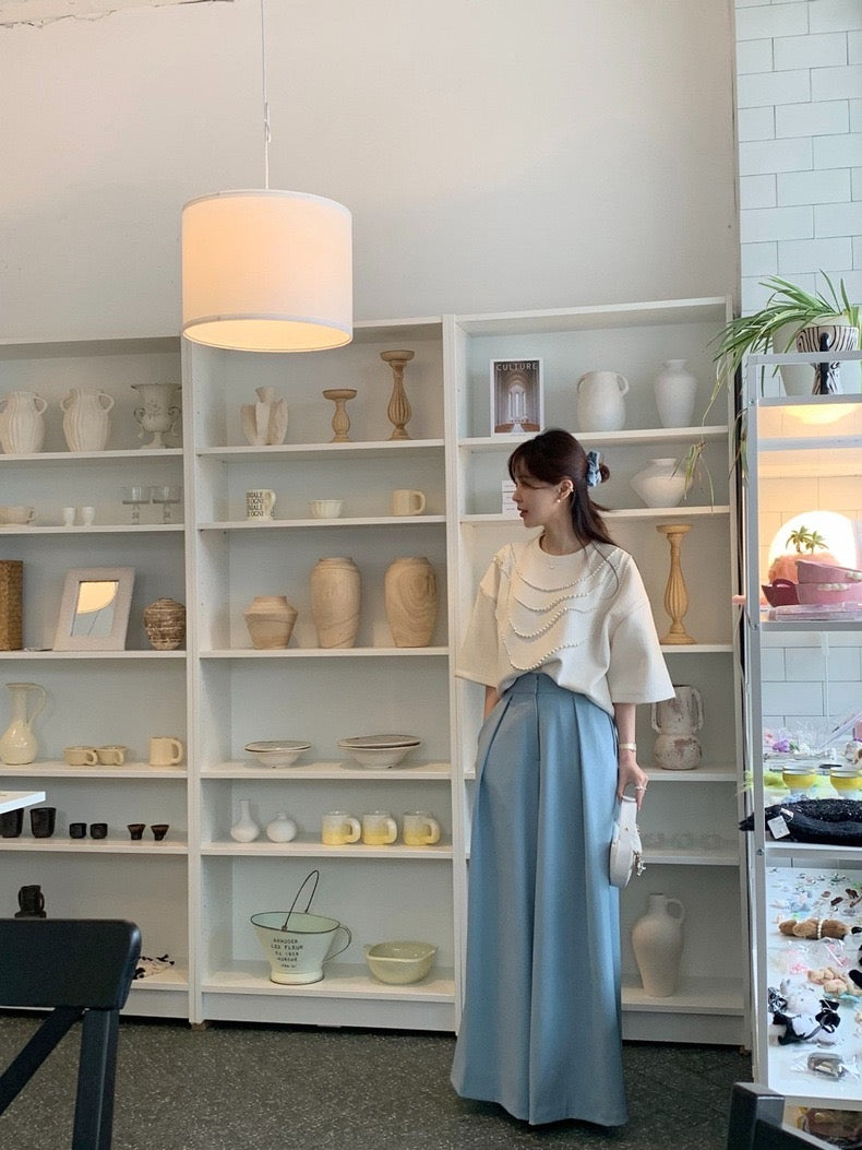 Heavy Embellished Beaded Loose Top