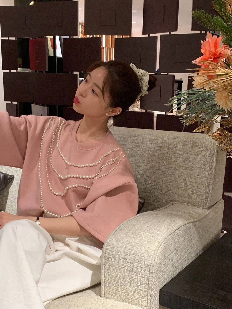 Heavy Embellished Beaded Loose Top