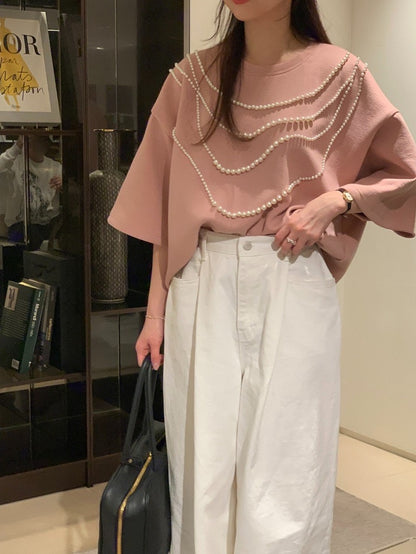 Heavy Embellished Beaded Loose Top