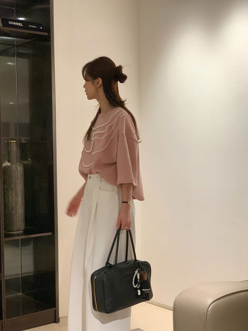 Heavy Embellished Beaded Loose Top