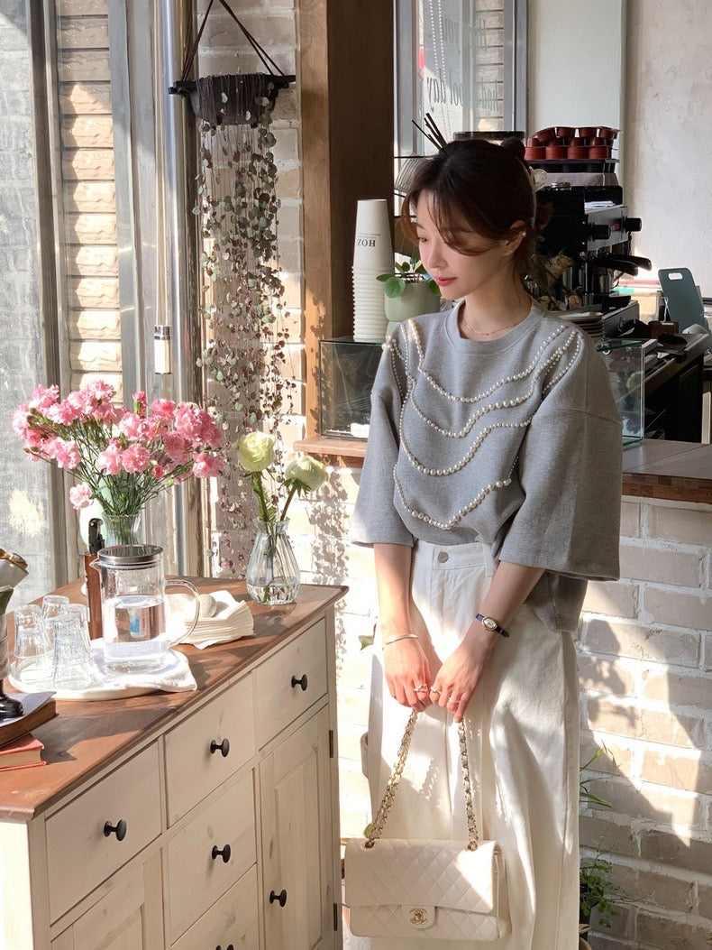 Heavy Embellished Beaded Loose Top