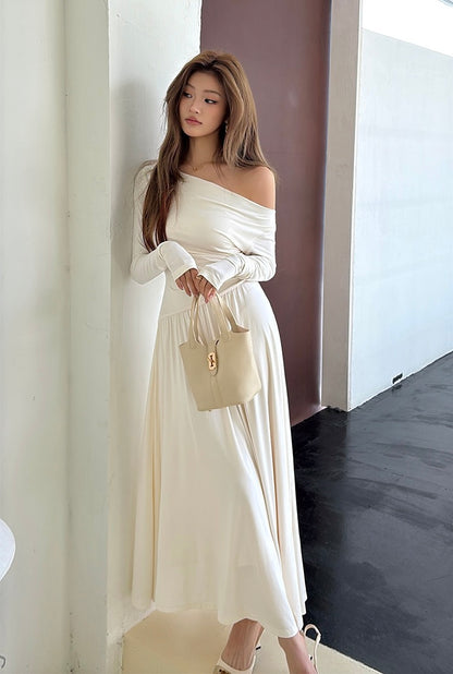 Backless Deep V-Neck Tie-Up Dress