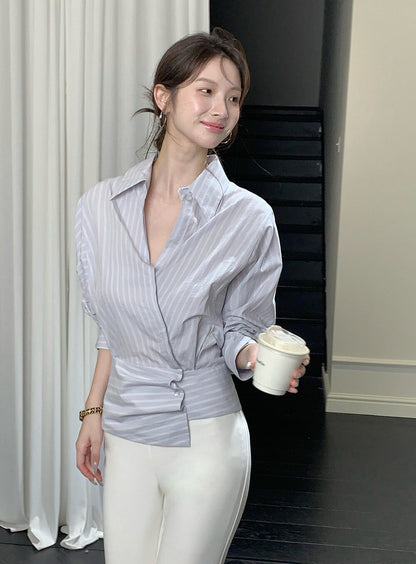 Korean Chic Long Sleeve Shirt
