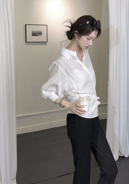 Korean Chic Long Sleeve Shirt