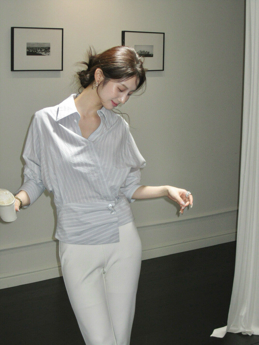 Korean Chic Long Sleeve Shirt